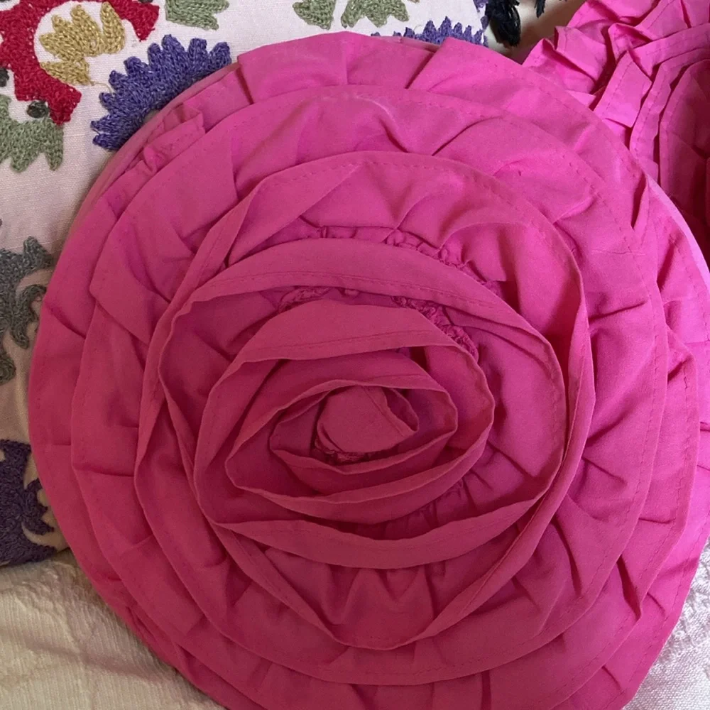 Pottery, barn, kids Pink blossom pillows